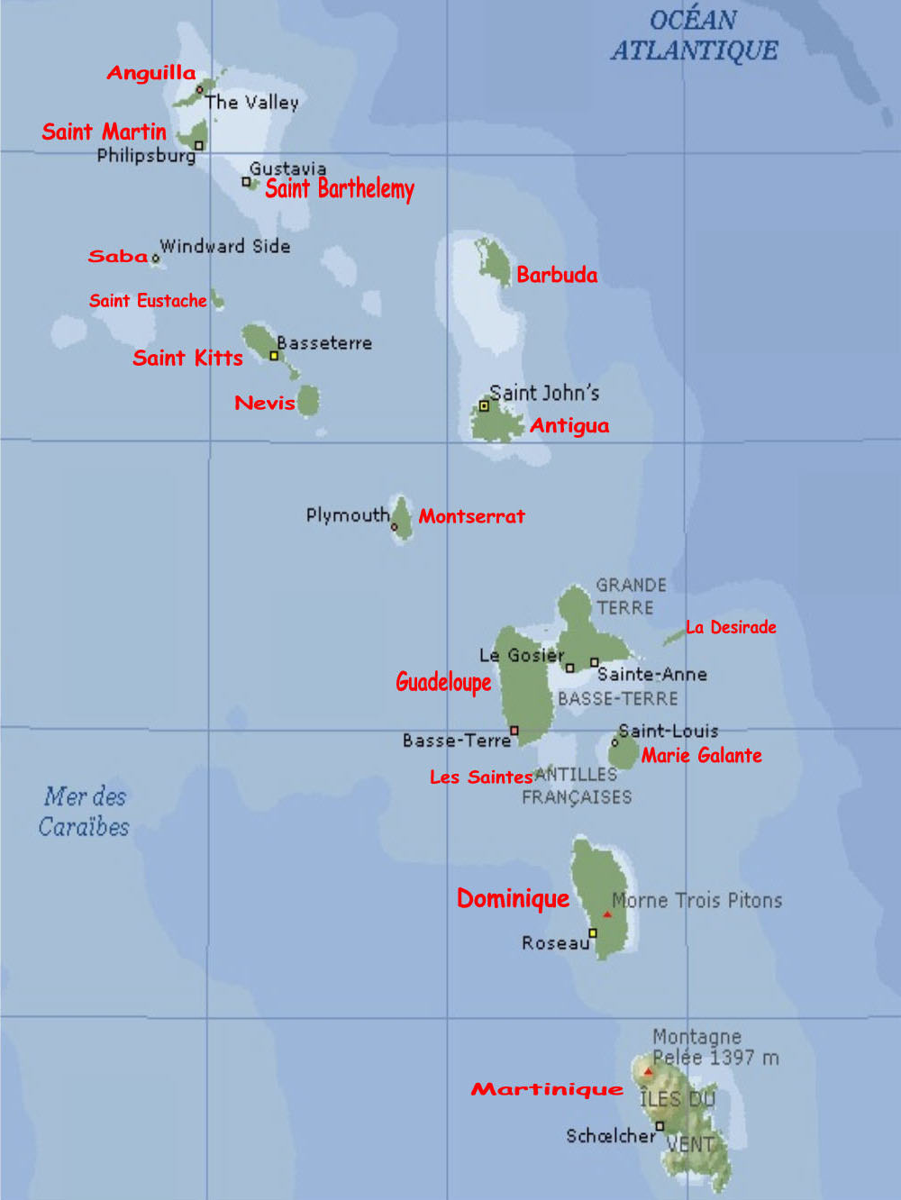 Les Antilles 